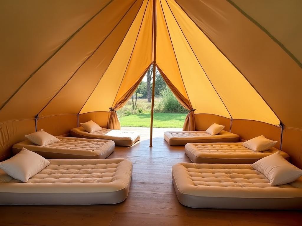 Matelas et literie des tipis Eldorado