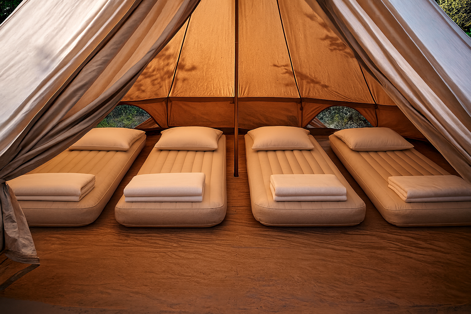 Intérieur tipi Eldorado